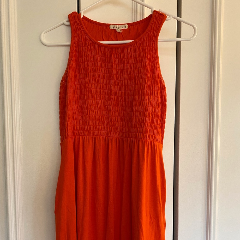 Copper Key Girls cotton casual dress